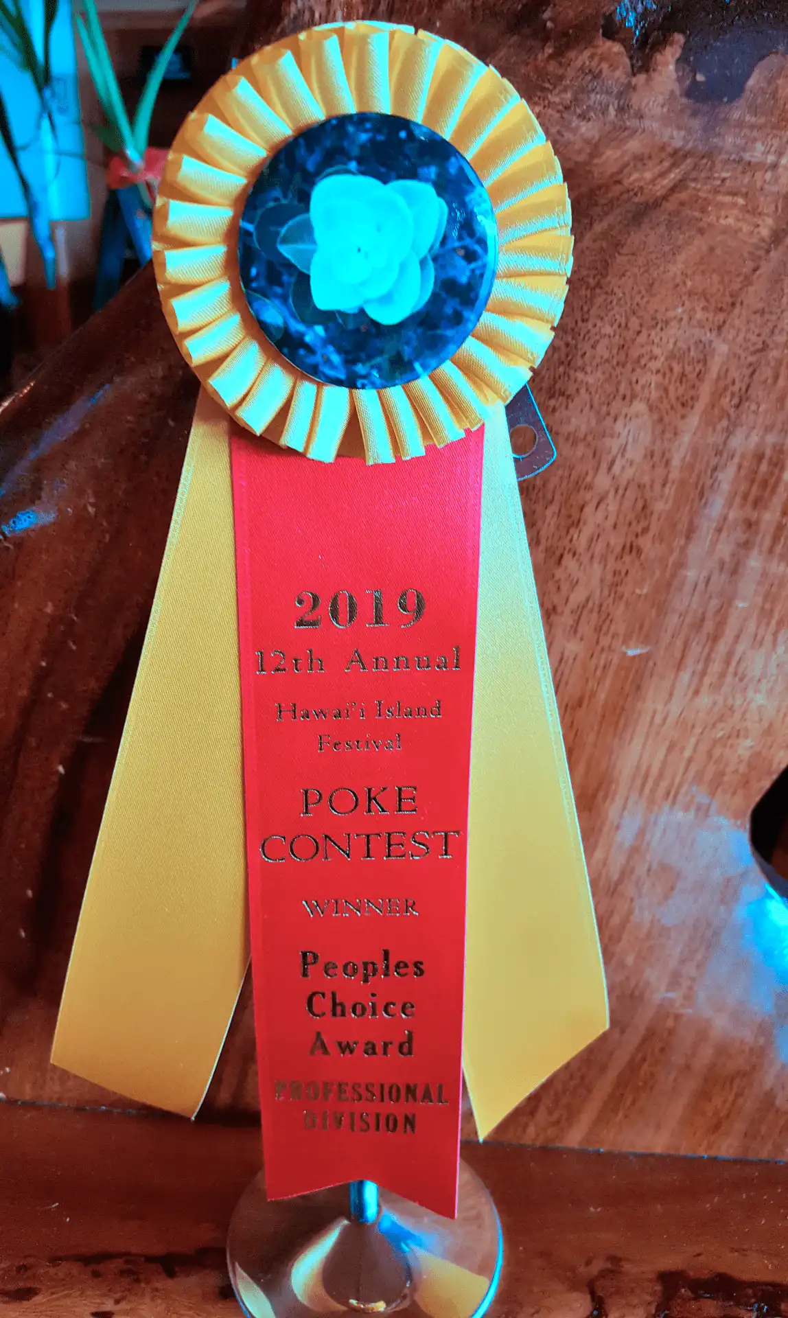 Peoples Choice Award - Fish Hopper Kona Peoples Choice Award - Fish Hopper Kona