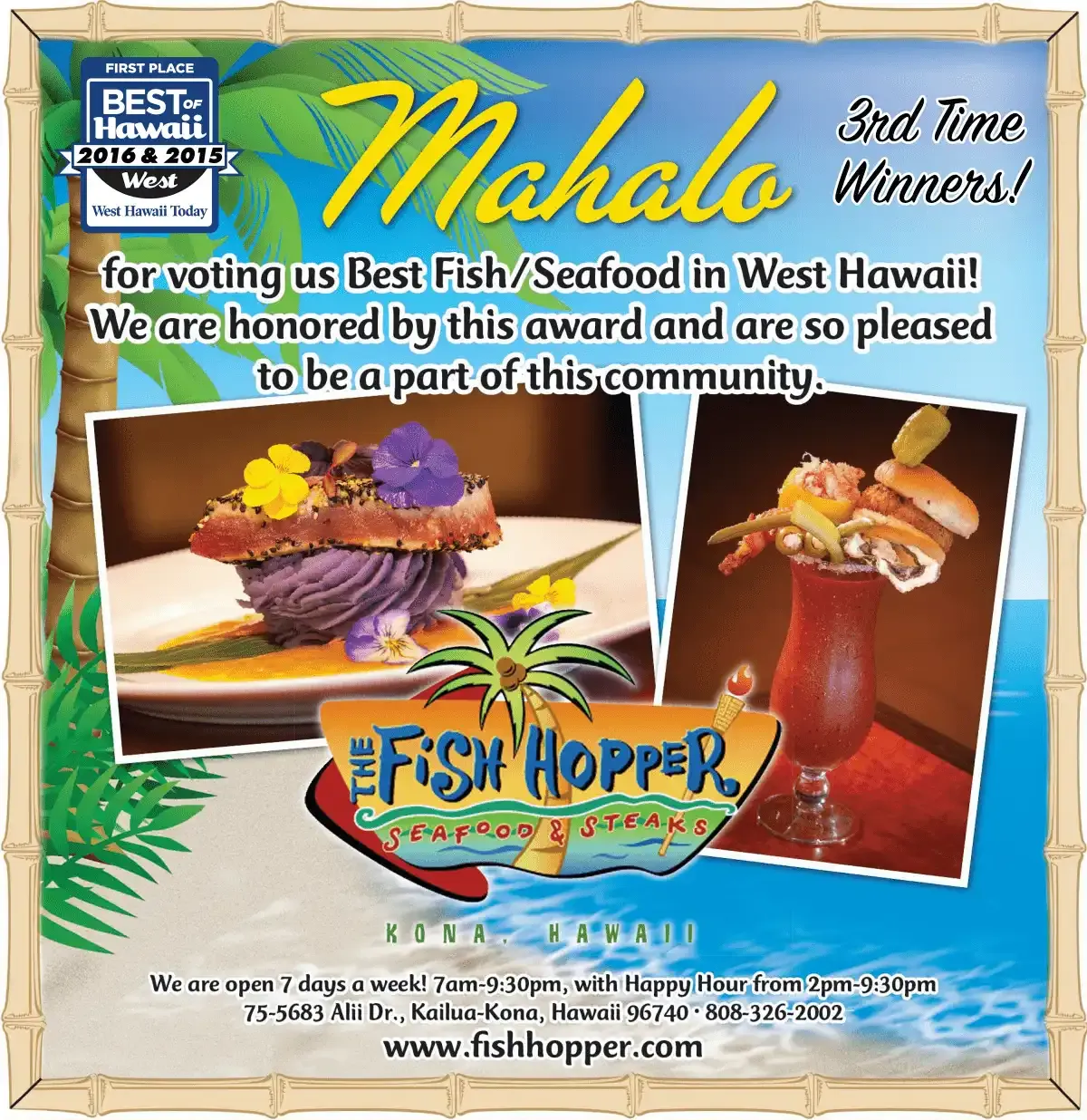 Mahalo - Best Seafood Restaurant in West Hawaii Mahalo - Best Seafood Restaurant in West Hawaii